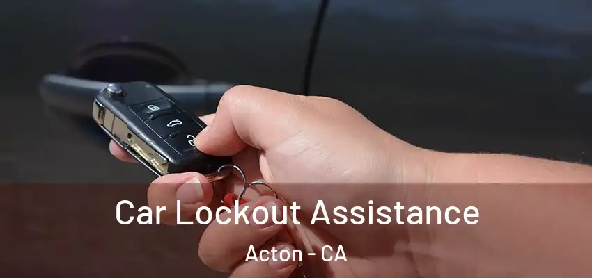  Car Lockout Assistance Acton - CA