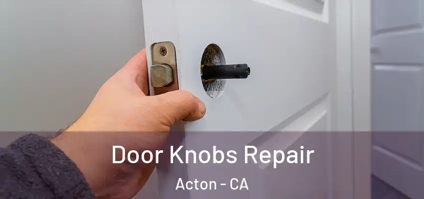  Door Knobs Repair Acton - CA