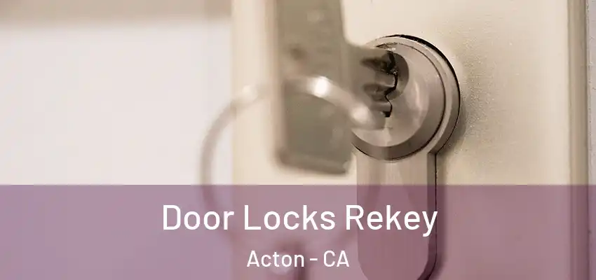  Door Locks Rekey Acton - CA