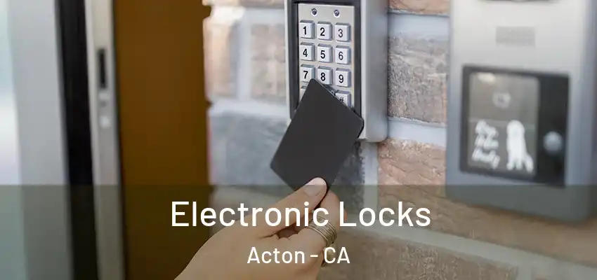  Electronic Locks Acton - CA