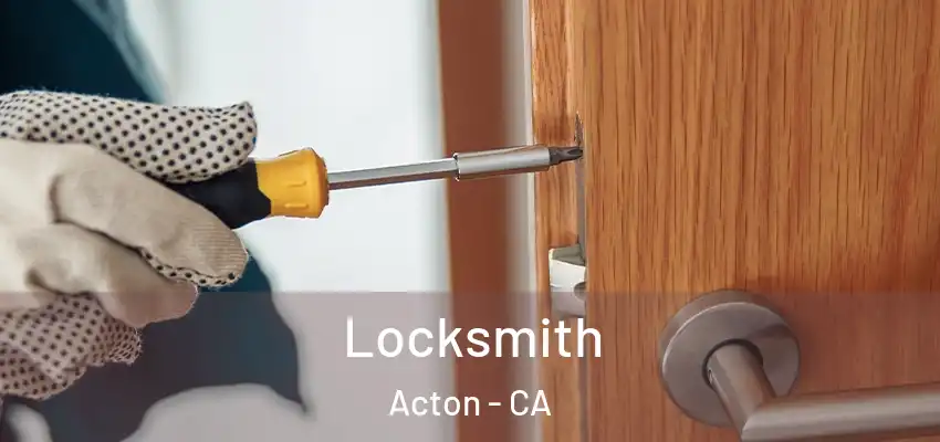 Locksmith Acton - CA